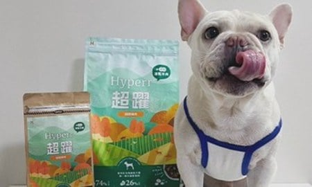 Hyperr狗飼料X凍乾．兄妹倆愛不釋口