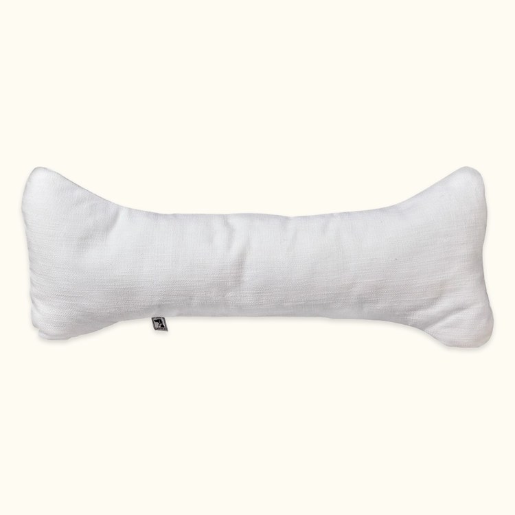 BOWSERS 寵物防撞極適骨頭抱枕 絢煥透白(不沾毛|舒適柔軟)