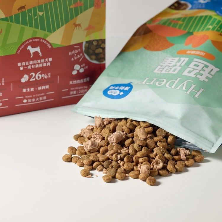 【定期購】Hyperr超躍 犬貓無穀飼料+凍乾 (冷凍乾燥|主食)