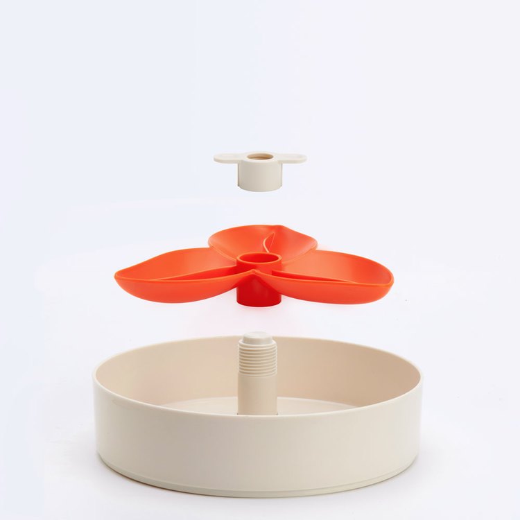 PetDreamHouse 九重葛 旋轉益智慢食碗(狗玩具|藏食玩具)