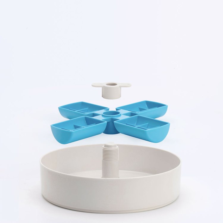 PetDreamHouse 風車 旋轉益智慢食碗(狗玩具|藏食玩具)