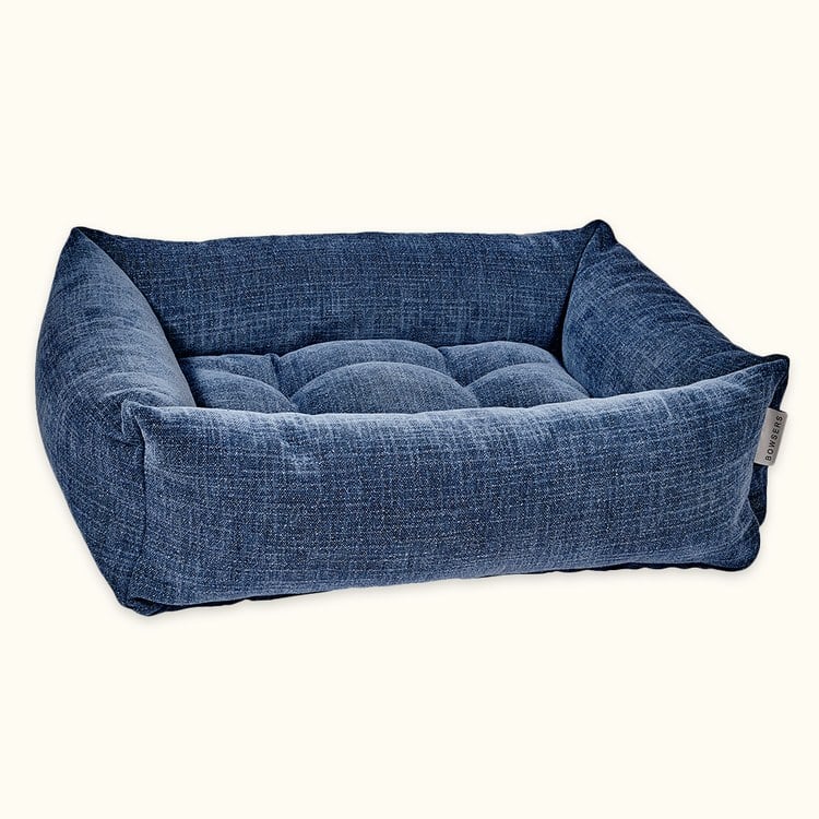 BOWSERS 富蘭方枕 沉穩靛藍(可拆卸|舒適柔軟)