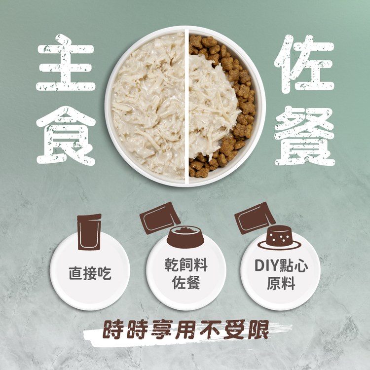 now 無穀雞肉 嫩絲系列 狗狗鮮食餐包 (主食餐包|小型犬推薦)