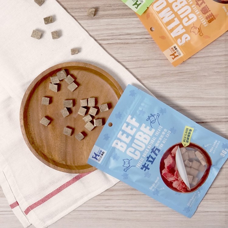 Hyperr超躍 牛肉立方 凍乾零食 (貓零食|原肉零食)