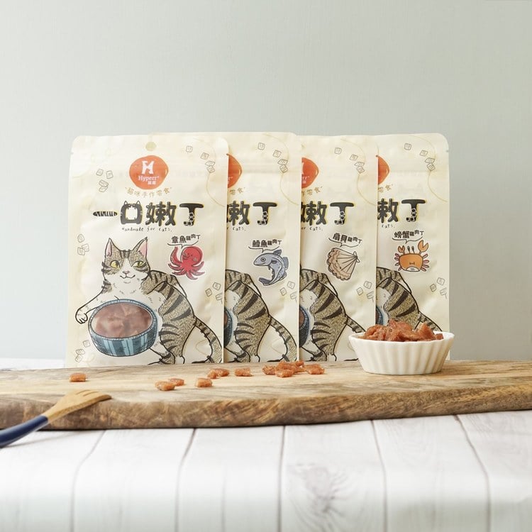 Hyperr超躍 全口味 一口嫩丁貓咪手作零食 (貓零食|雞肉零食)