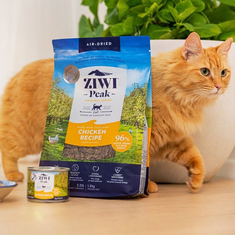 ZIWI巔峰 綜合口味 經典系列 貓糧 1公斤四口味各一 (貓飼料|生食肉片)