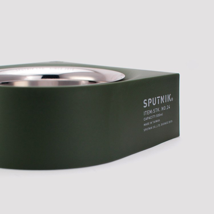 SPUTNIK 寵物防蟻碗 黑色 (飼料碗|水碗)