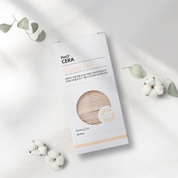 Breezytail 100%天然純棉片(犬貓適用｜肌膚保養護理)