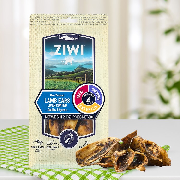 ZIWI巔峰 羊耳 乖狗狗天然潔牙骨 (寵物零食|狗零食)