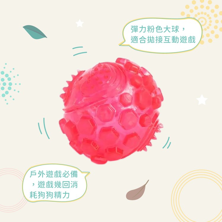 ZippyPaws 球就是經典 彈力球 耐啃咬 狗玩具 寵物玩具