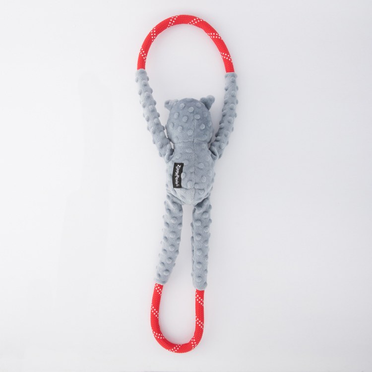 ZippyPaws 超耐拉扯無尾熊 寵物玩具(互動玩具|有聲玩具)