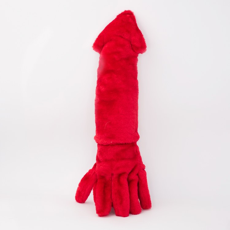 ZippyPaws 巨無霸 咘咘聲魷魚 專利旋轉發聲器 寵物玩具