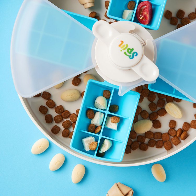 PetDreamHouse 風車 旋轉益智慢食碗(狗玩具|藏食玩具)