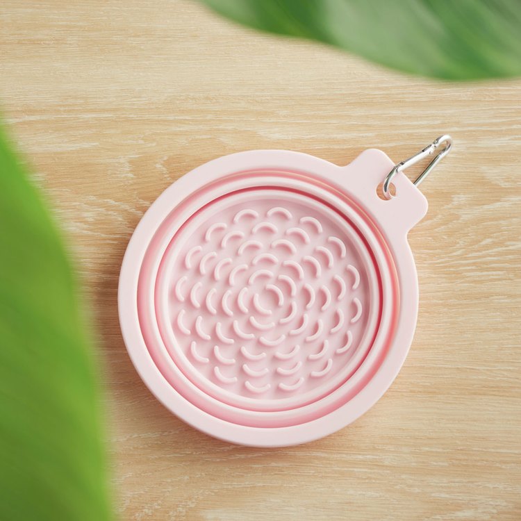 PetDreamHouse 摺疊矽膠旅行碗(折疊碗｜外出水碗)