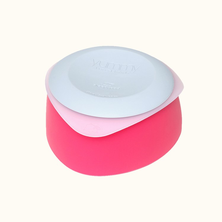 SLEEPYPOD YUMMY 寵物旅者三合一旅行餐碗 莓紅色(收納碗｜防蟻碗)