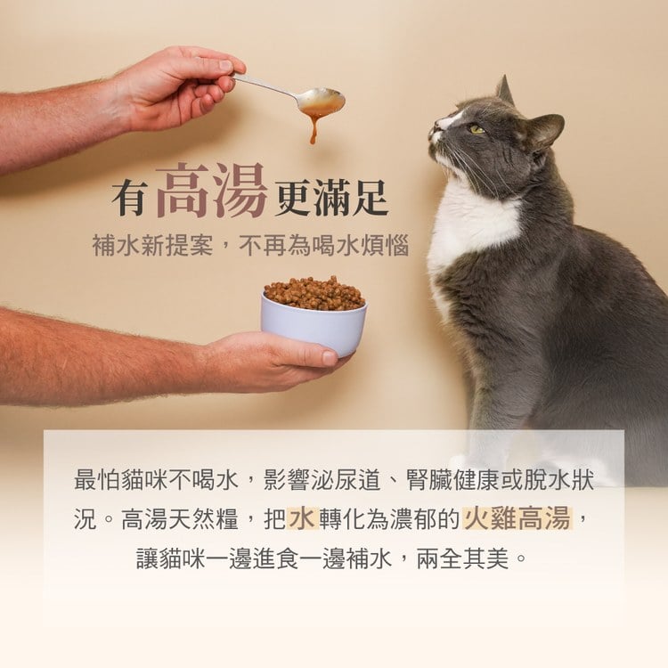 now 雞肉成貓 高湯天然糧 (乾濕兩吃|貓糧)
