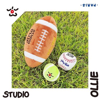 法國Studio Ollie 美式橄欖球 寵物嗅聞玩具(狗玩具|藏食玩具)