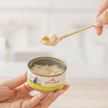 Almo義士大廚 雞肉櫛瓜 肉絲主食罐 (貓罐|貓鮮食)