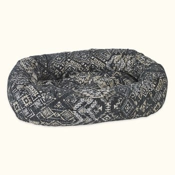 BOWSERS 甜甜圈睡床 網狀圖騰 (不沾毛|舒適柔軟)