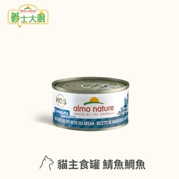 Almo義士大廚 鯖魚鯛魚 肉絲主食罐 (貓罐|貓鮮食)