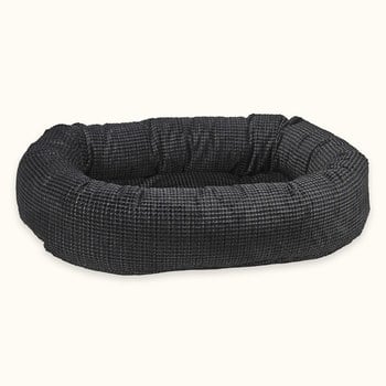 BOWSERS 甜甜圈床 紳士銀黑 (不沾毛|舒適柔軟)