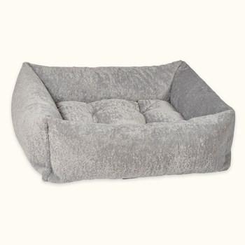 BOWSERS 富蘭方枕 暖灰鵝絨(可拆卸|舒適柔軟)