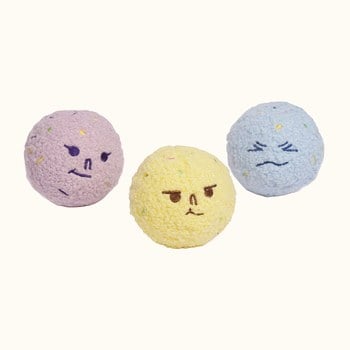 CHEWFFON 三色冰球 互動聲響玩具 啾啾聲 狗玩具 寵物玩具