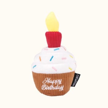 CHEWFFON 杯子蛋糕 藏食嗅聞玩具 啾啾聲 狗玩具 寵物玩具