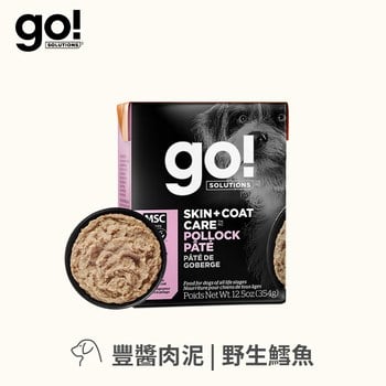 go! 野生鱈魚 豐醬系列 狗鮮食利樂餐包 (狗罐|主食罐)