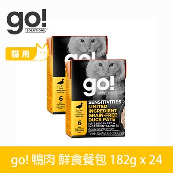 go! 無穀鴨肉 豐醬系列 貓咪鮮食利樂包 (貓罐|主食罐)
