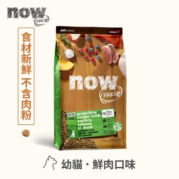 now 鮮肉幼貓 無穀天然糧 (貓飼料|貓糧)