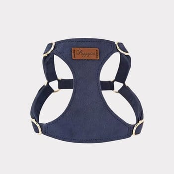 puppytie 胸背+牽繩組 純色系列 海軍藍 (防止暴衝|穿戴舒適)