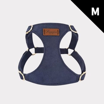 puppytie 胸背+牽繩組 純色系列 海軍藍 (防止暴衝|穿戴舒適)