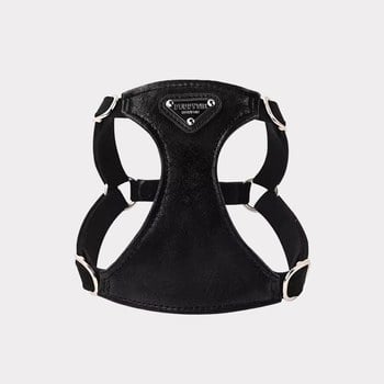 puppytie 胸背+牽繩組 三角標 黑色騎士 (防止暴衝|穿戴方便)