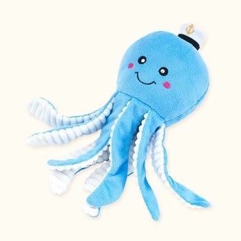 ZippyPaws 海底總動員 啾啾章魚 絨毛玩具 狗玩具 寵物玩具啾啾章魚