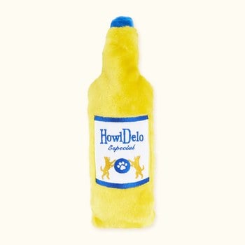 ZippyPaws 歡樂時光瓶 聲響汽水 啾啾聲 狗玩具 寵物玩具黃色汽水