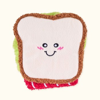 ZippyPaws 藏好才好吃 厚片吐司 藏食互動 狗玩具 寵物玩具