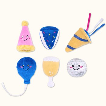 ZippyPaws 一定要儀式感吧 派對歡慶套餐 啾啾聲 狗玩具 寵物玩具