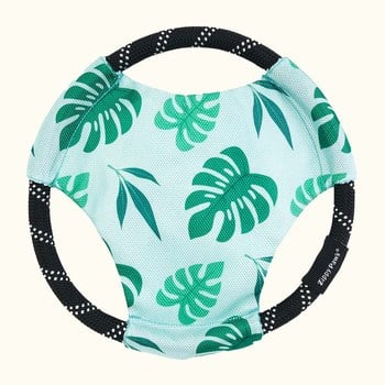 ZippyPaws 瘋狂追追趣 龜背芋/小雛菊 運動飛盤 狗玩具 寵物玩具