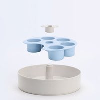 PetDreamHouse 調色盤 旋轉益智慢食碗(狗玩具|藏食玩具)