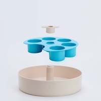 PetDreamHouse 調色盤 旋轉益智慢食碗(狗玩具|藏食玩具)