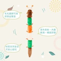 ZippyPaws 一條玩到底 毛毛蟲 拉扯玩具 狗玩具 寵物玩具