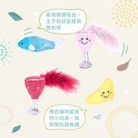 ZippyPaws 一定要儀式感吧 浪漫燭光晚餐 附貓草 貓玩具 寵物玩具