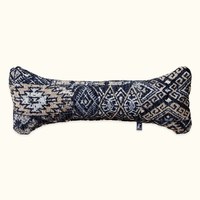 BOWSERS 寵物防撞極適骨頭抱枕 網狀圖騰(不沾毛|舒適柔軟)