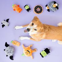 ZippyPaws 節慶系列 鬼鬼出沒(三入) 啾啾聲 寵物玩具