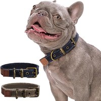 puppytie 帆布項圈 卡其駝 貓項圈 狗項圈(復古設計|耐磨堅固)