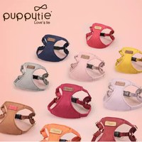 puppytie 胸背+牽繩組 純色系列 烟灰色 (防止暴衝|穿戴舒適)