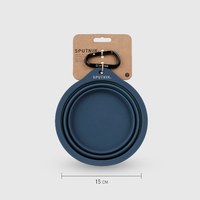 SPUTNIK 寵物外出摺疊碗 卡其色 (外出碗|易收納)