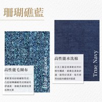 BOWSERS 輕盈睡墊 珊瑚礁藍(不沾毛|舒適柔軟)