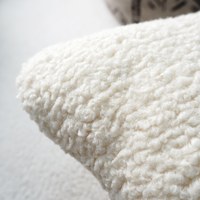 BOWSERS 寵物防撞極適骨頭抱枕 簡約米白(不沾毛|舒適柔軟)